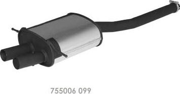 REMUS 755106 099 - Глушитель для спортивного автомобиля abcparts.ee
