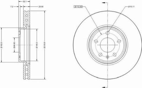Remy RAD1062C - Тормозной диск abcparts.ee