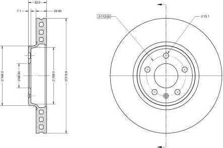 Remy RAD1172C - Тормозной диск abcparts.ee