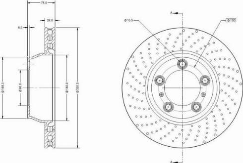 Remy RAD1898C - Тормозной диск abcparts.ee
