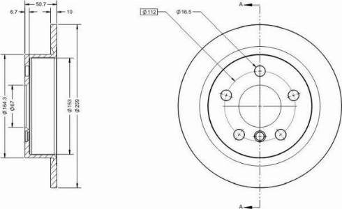 Remy RAD1337C - Тормозной диск abcparts.ee