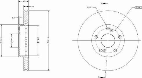 Remy RAD2198C - Тормозной диск abcparts.ee