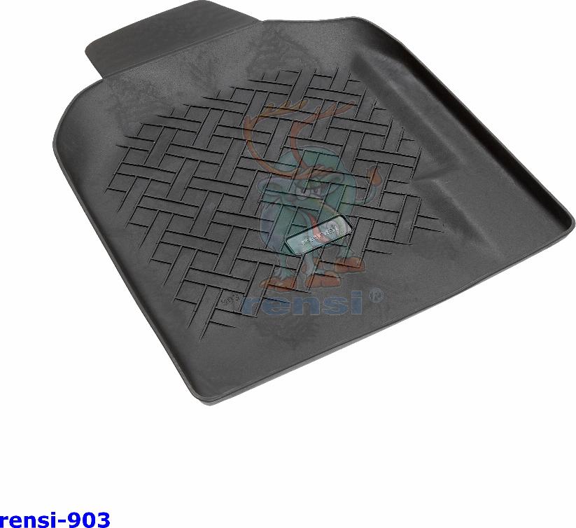 RENSI 903-1 - Резиновый коврик с защитными бортами abcparts.ee
