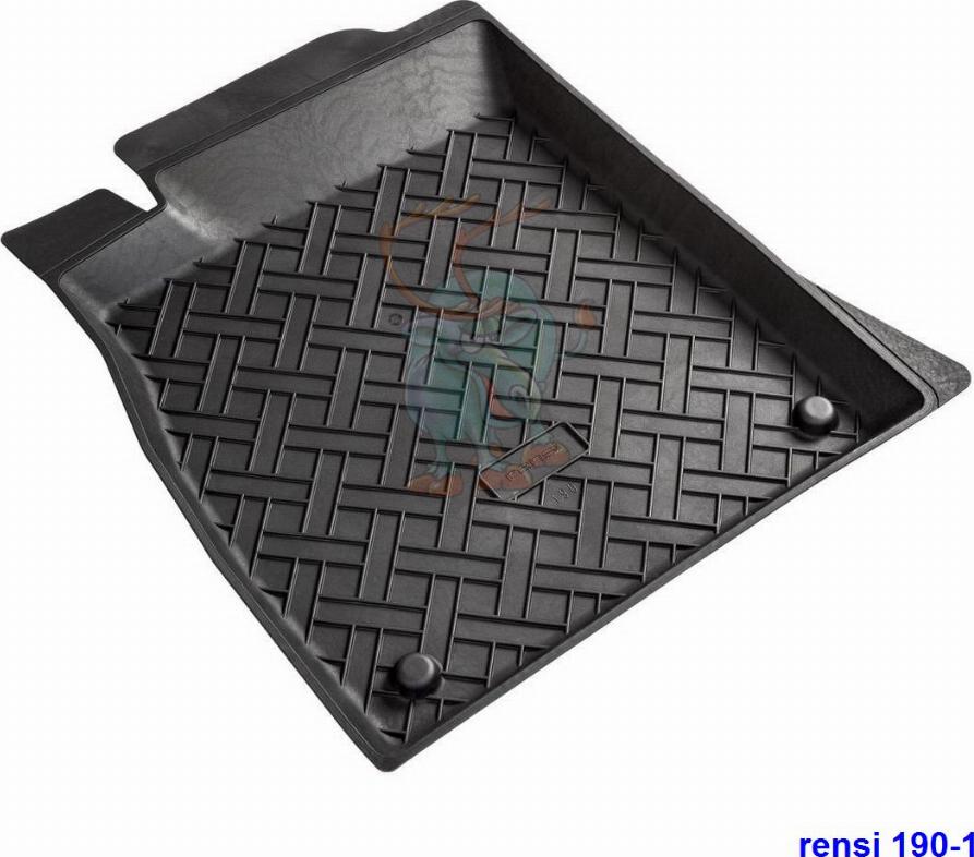 RENSI 190-1 - Резиновый коврик с защитными бортами abcparts.ee