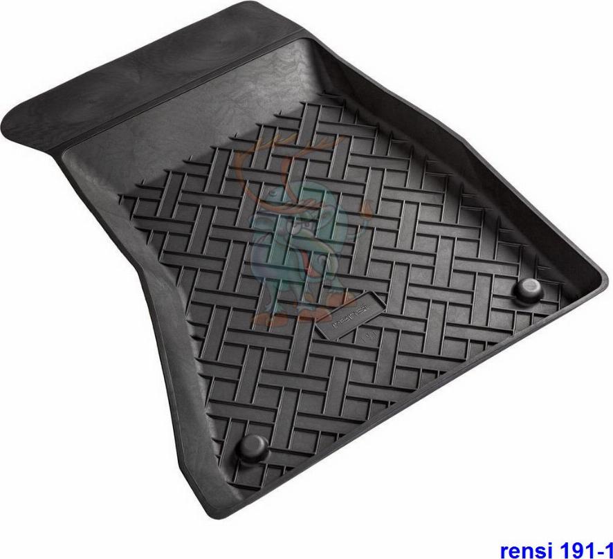 RENSI 191-1 - Резиновый коврик с защитными бортами abcparts.ee