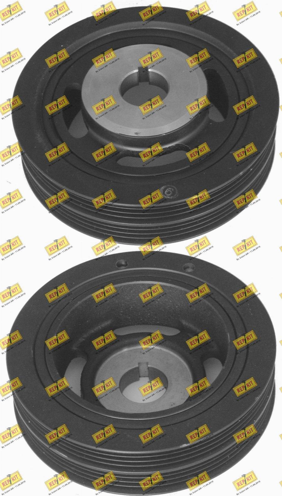 REPKIT RKT9161 - Шкив коленчатого вала abcparts.ee