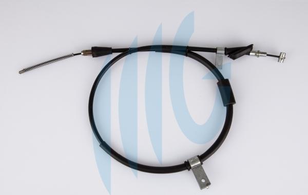 RICAMBIFLEX GM 01520E80 - Тросик, cтояночный тормоз abcparts.ee