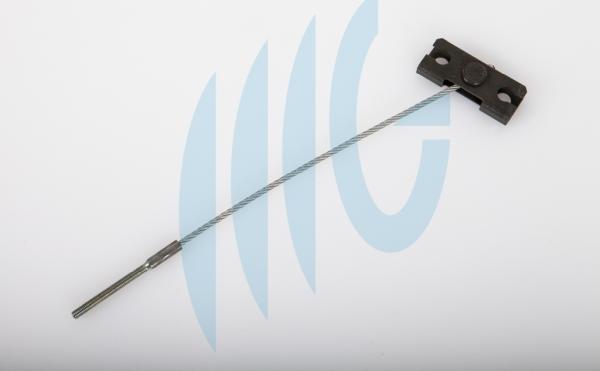 RICAMBIFLEX GM 01260588 - Тросик, cтояночный тормоз abcparts.ee