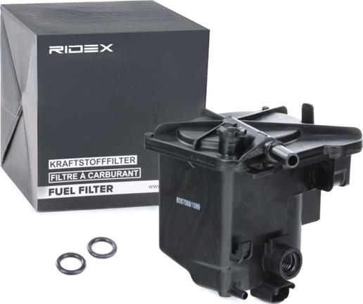 RIDEX 9F0004 - Топливный фильтр abcparts.ee