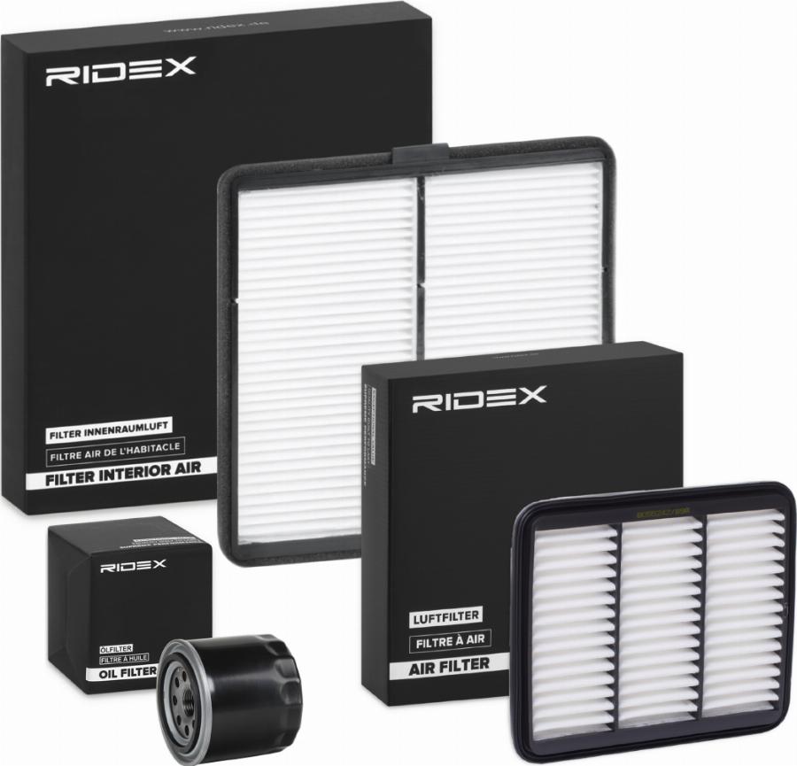 RIDEX 4055F4205 - Комплект фильтра abcparts.ee