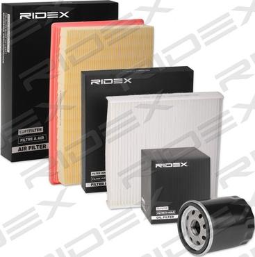 RIDEX 4055F0486 - Комплект фильтра abcparts.ee