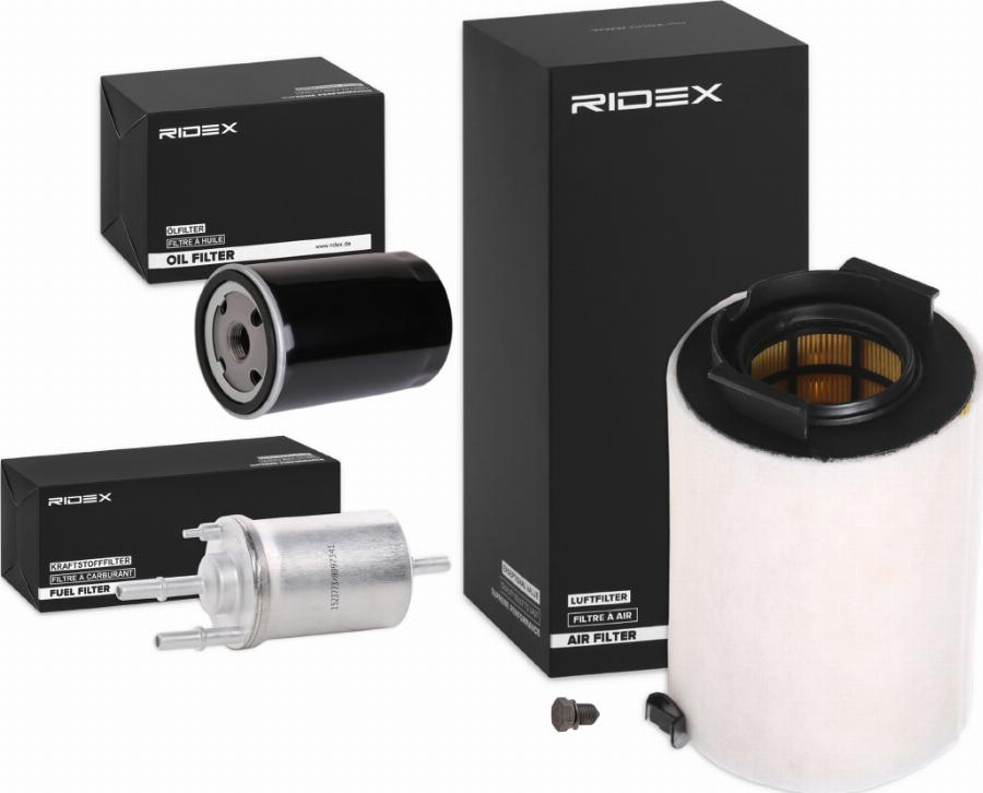 RIDEX 4055F0805 - Комплект фильтра abcparts.ee