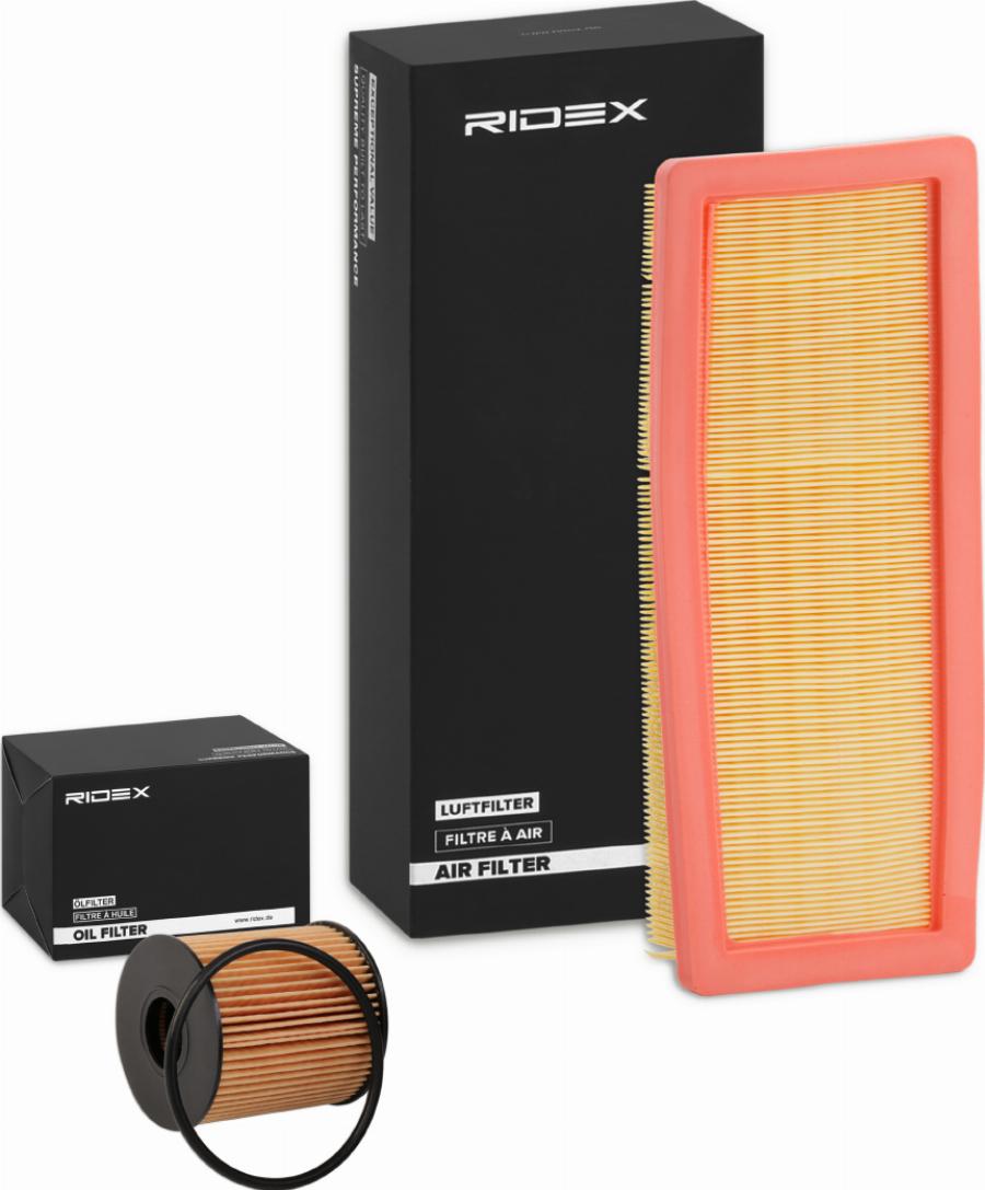 RIDEX 4055F1040 - Комплект фильтра abcparts.ee