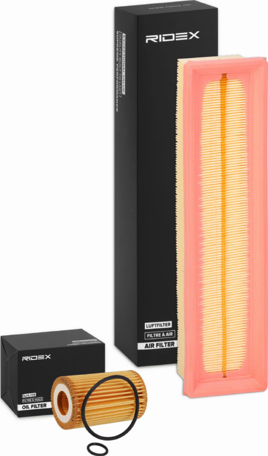 RIDEX 4055F1370 - Комплект фильтра abcparts.ee