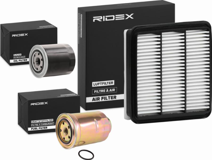 RIDEX 4055F8421 - Комплект фильтра abcparts.ee