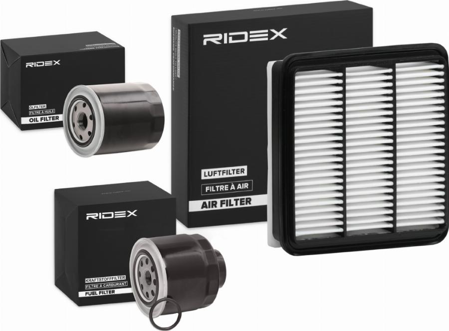 RIDEX 4055F8422 - Комплект фильтра abcparts.ee