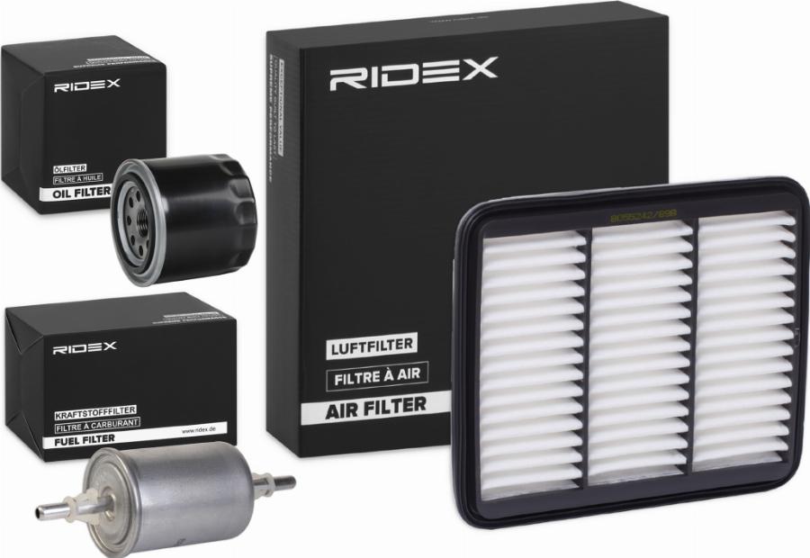RIDEX 4055F8721 - Комплект фильтра abcparts.ee