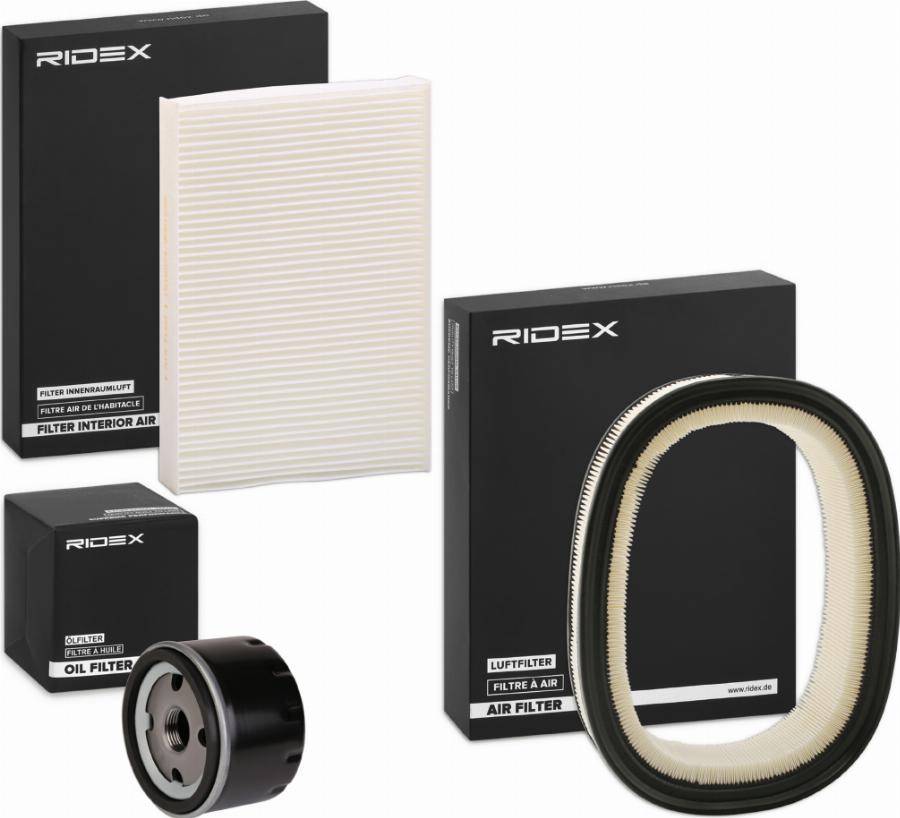 RIDEX 4055F3463 - Комплект фильтра abcparts.ee