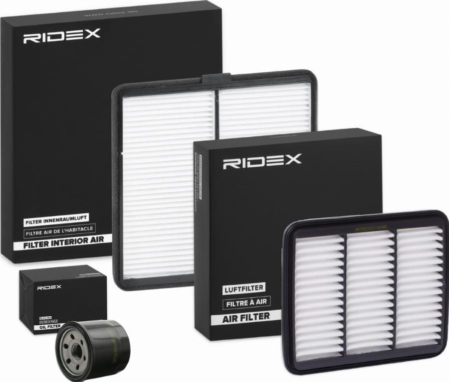 RIDEX 4055F3631 - Комплект фильтра abcparts.ee