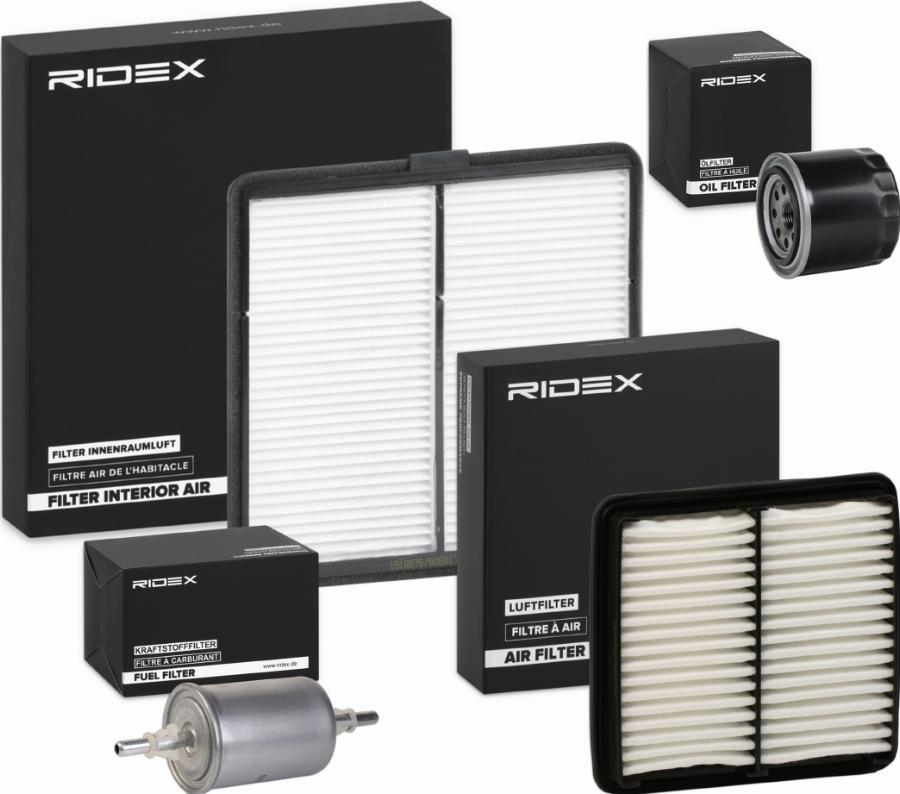 RIDEX 4055F29393 - Комплект фильтра abcparts.ee