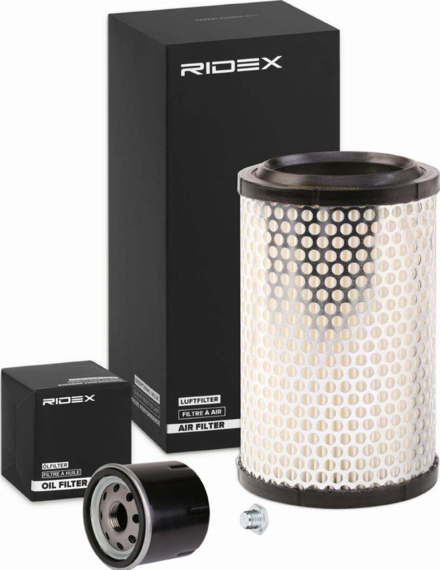 RIDEX 4055F2066 - Комплект фильтра abcparts.ee