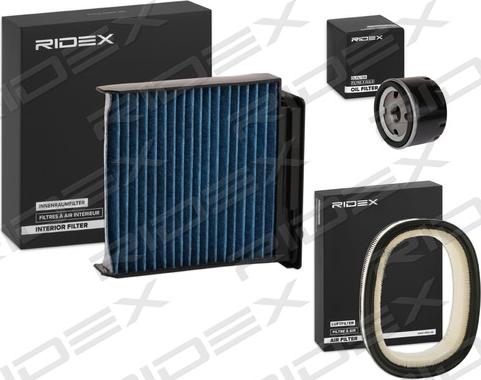 RIDEX 4055F20074 - Комплект фильтра abcparts.ee