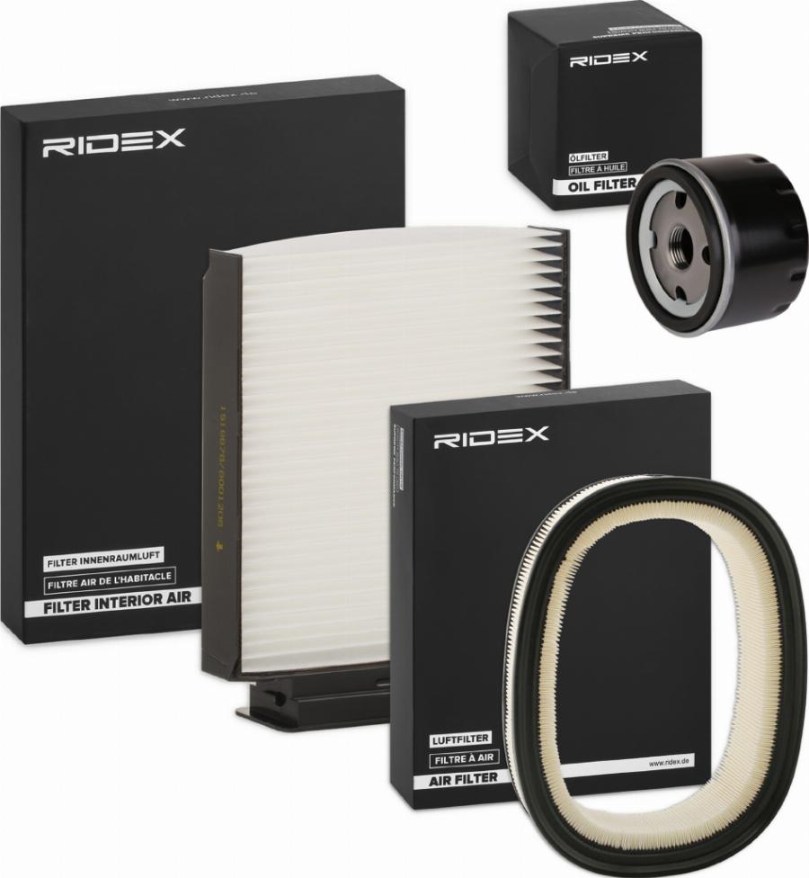 RIDEX 4055F20073 - Комплект фильтра abcparts.ee