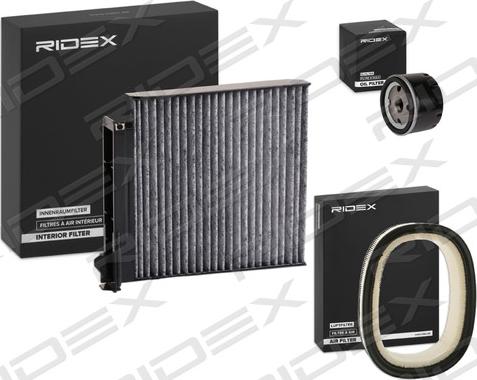 RIDEX 4055F20072 - Комплект фильтра abcparts.ee