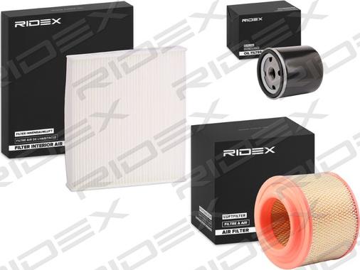 RIDEX 4055F20206 - Filter-komplekt abcparts.ee