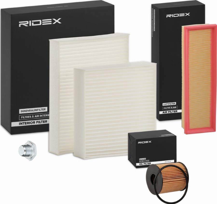 RIDEX 4055F21210 - Комплект фильтра abcparts.ee