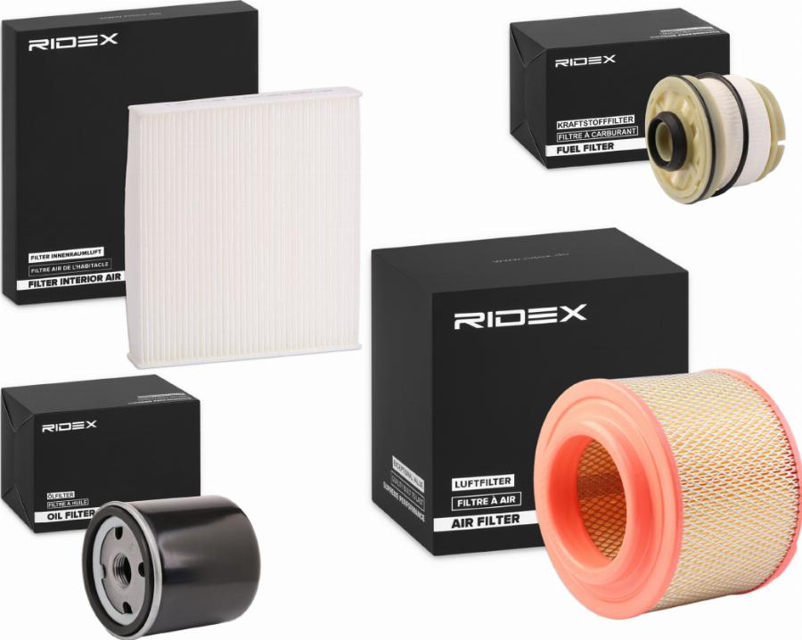 RIDEX 4055F28021 - Filter-komplekt abcparts.ee