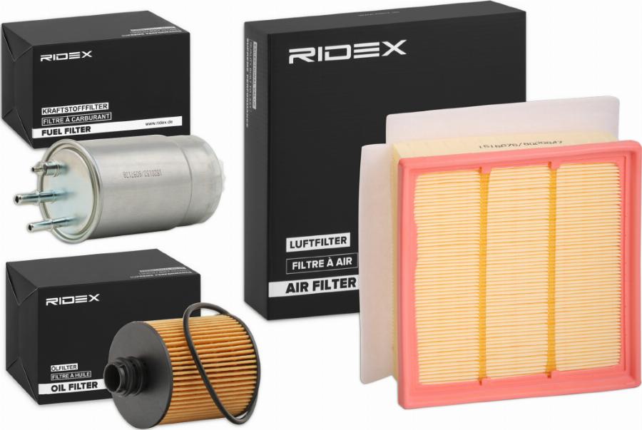 RIDEX 4055F23494 - Комплект фильтра abcparts.ee