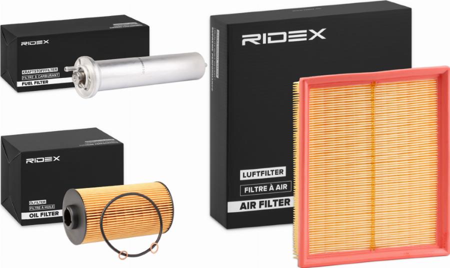 RIDEX 4055F23349 - Комплект фильтра abcparts.ee