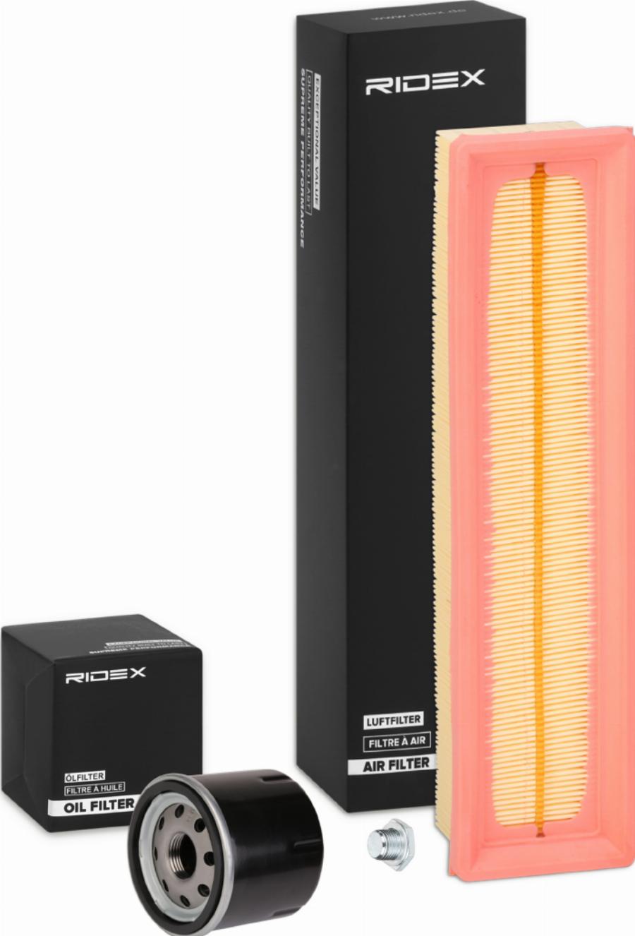 RIDEX 4055F2227 - Комплект фильтра abcparts.ee