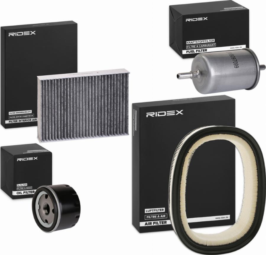RIDEX 4055F27330 - Комплект фильтра abcparts.ee