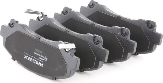 RIDEX 402B0923 - Тормозные колодки, дисковые, комплект abcparts.ee