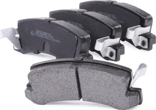 RIDEX 402B0416 - Тормозные колодки, дисковые, комплект abcparts.ee