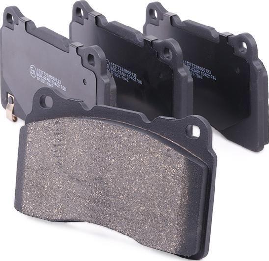 RIDEX 402B0476 - Тормозные колодки, дисковые, комплект abcparts.ee