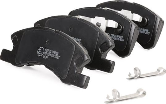 RIDEX 402B0595 - Тормозные колодки, дисковые, комплект abcparts.ee