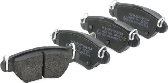 RIDEX 402B0078 - Тормозные колодки, дисковые, комплект abcparts.ee