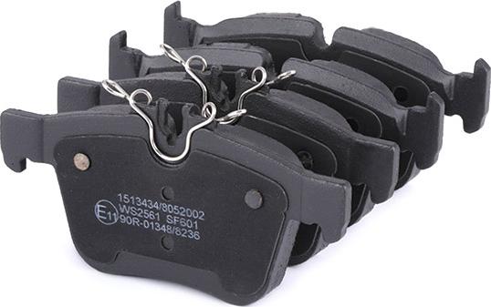 RIDEX 402B0863 - Тормозные колодки, дисковые, комплект abcparts.ee