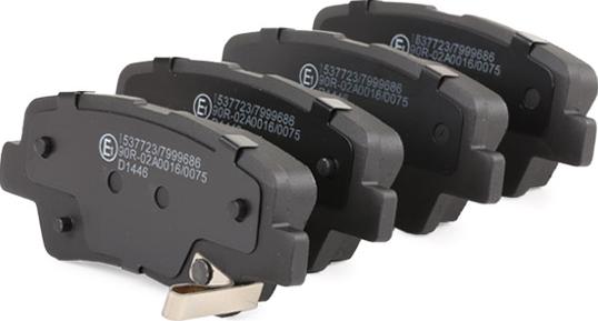 RIDEX 402B0367 - Тормозные колодки, дисковые, комплект abcparts.ee