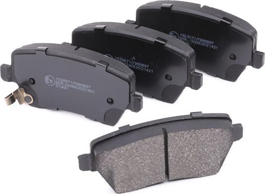 RIDEX 402B0234 - Тормозные колодки, дисковые, комплект abcparts.ee