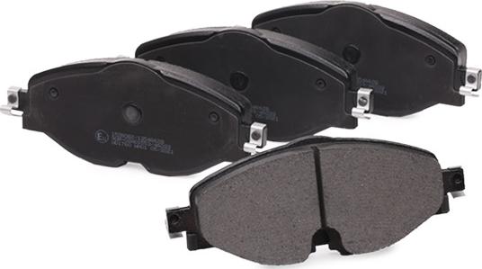 RIDEX 402B1157 - Тормозные колодки, дисковые, комплект abcparts.ee