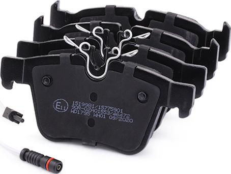 RIDEX 402B1385 - Тормозные колодки, дисковые, комплект abcparts.ee