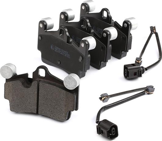 RIDEX 402B1382 - Тормозные колодки, дисковые, комплект abcparts.ee