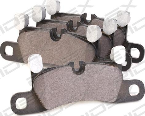 RIDEX 402B1218 - Тормозные колодки, дисковые, комплект abcparts.ee