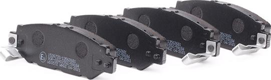 RIDEX 402B1283 - Тормозные колодки, дисковые, комплект abcparts.ee