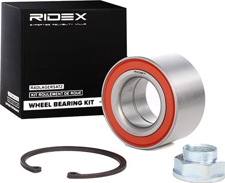 RIDEX 654W0538 - Комплект подшипника, ступицы колеса abcparts.ee