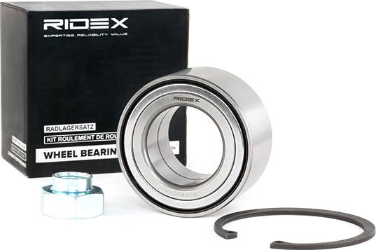 RIDEX 654W0344 - Комплект подшипника, ступицы колеса abcparts.ee